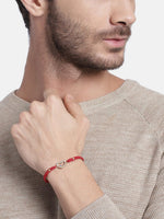 El Regalo Evil Eye CZ Bracelet Rakhi for Brother with Roli Chawal in Gift Box (Option-2)