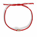 El Regalo Fancy Red Evil Eye Rakhi for Brother/Bhai- Designer Evil Eye Rakhi for Brother with Roli Chawal, Rakhi Message Card in Rakhi Gift Box (Pink Evil Eye)