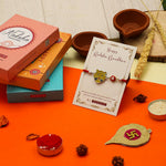 El Regalo Designer Evil Eye Lion Kids Rakhi for Brother- Cute Evil Eye Lion Rakhi with Roli Chawal Shagun, Rakhi Message Card in Rakhi Gift Box for Little Brother (Yellow)