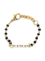 El Regalo Cute Evil Eye Nazaria Bracelet Rakhi for Babies/Kids with Roli Chawal, Rakhi Message card in Rakhi Gift Box- Baby Nazaria Rakhi (Heart Evil Eye Nazaria Rakhi)