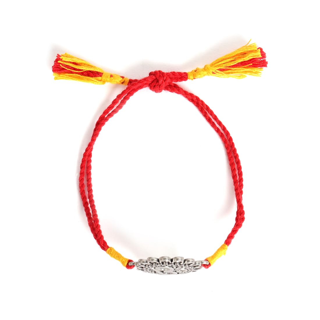 El Regalo OM Ganesha Rakhi for Brother/Bhai/Bhaiya- Auspicious OM/Aum, Swatik, Ganesha Rakhi with Shagun, Rakhi Message Card in Rakhi Gift Box (OM Rakhi)