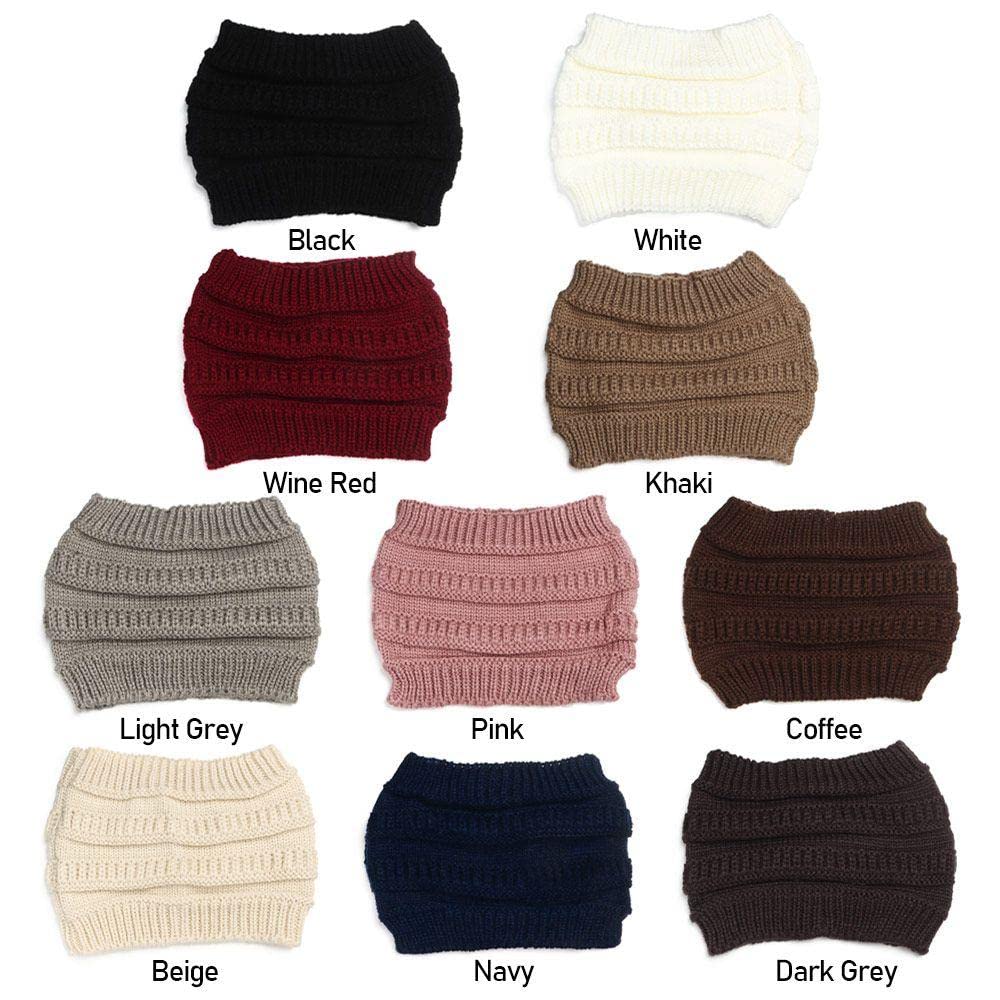 El Regalo 1 PC Knitted Warm Winter Woolen Unisex Headband for Women/Girls/Men/Boys | Cold Weather Ear Muff Hair Accessories Head Wrap | Winter Ear Warmer Headband (Pink)