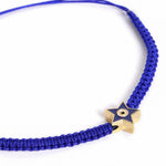 El Regalo 1 PC Star Evil Eye Nazaria Rakhi for Brother- Rakhi Gift Box with 1 PC Rakhi, Shagun Pack & Rakhi Message Card in Gift Box - Rakhi for Bhai/Bhabhi/Bhatija/Bhatiji (Blue Star Evil Eye)