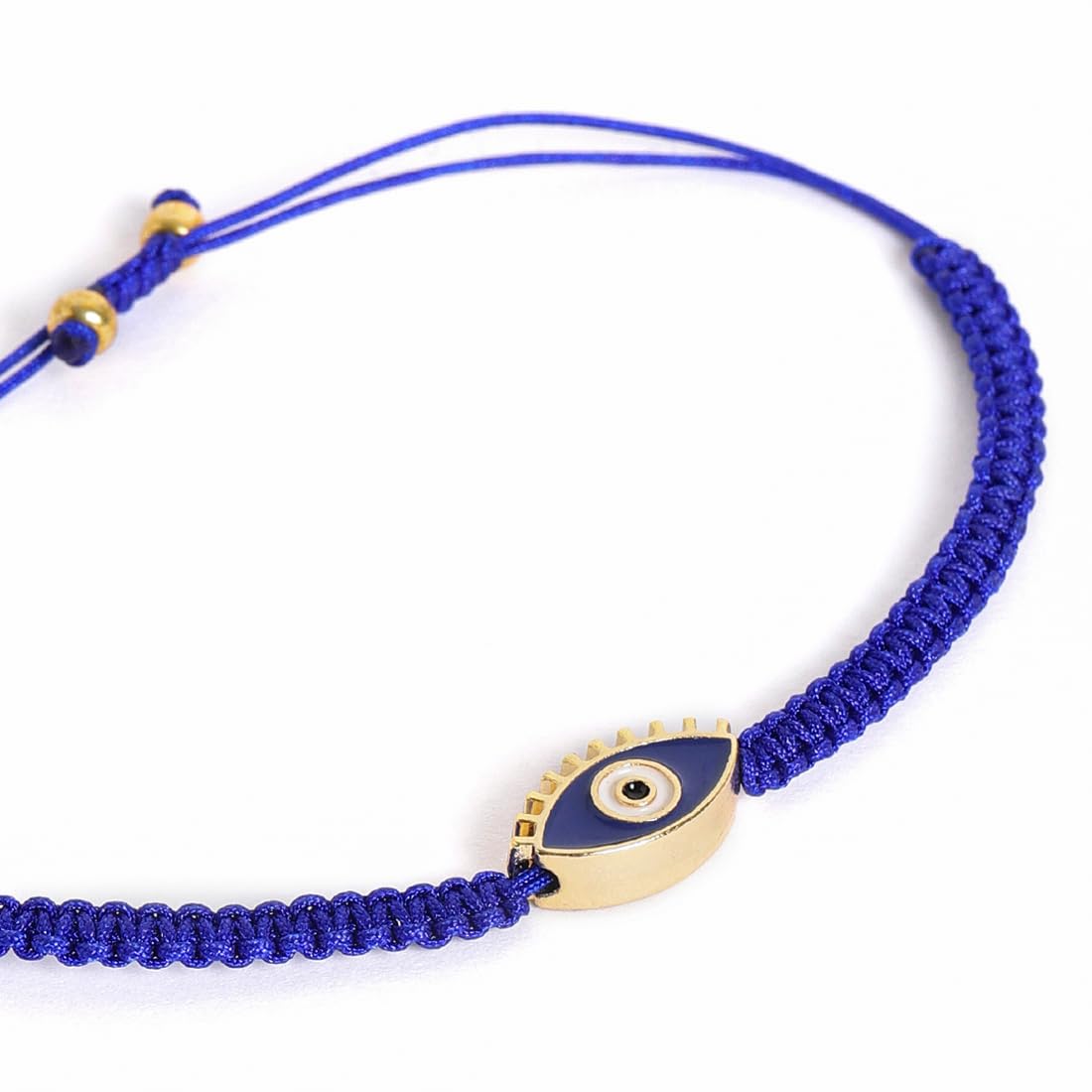 El Regalo 1 PC Evil Eye Nazaria Rakhi for Brother- Rakhi Gift Box with 1 PC Rakhi, Shagun Pack & Rakhi Message Card in Gift Box - Rakhi for Bhai/Bhabhi/Bhatija/Bhatiji (Blue Evil Eye Rakhi)