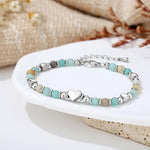 El Regalo Beautiful Inspirational Tiny Gemstone Bracelets- Sometimes You Forget You're Awesome