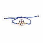 El Regalo 2 PCs Kids Rakhis Combo Set - Cute 2 Kids Rakhis Set with Roli- Chanwal, Rakhi Message Card in Rakhi Gift Box for Little Brother/Niece/Nephew (Tiger & Doremon Rakhi)