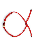 El Regalo Rakhi for Babies - beautiful Evil Eye Nazaria Rakhis for Little Brother/Niece/Nephew Rakhis for Kids/Babies/Toddlers (Red Round Evil Eye Kids Rakhi)