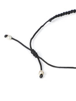 El Regalo 2PCs Evil Eye Hamsa Hand Unisex Bracelets Set - Golden & Silver Charms with Evil Eye Beads