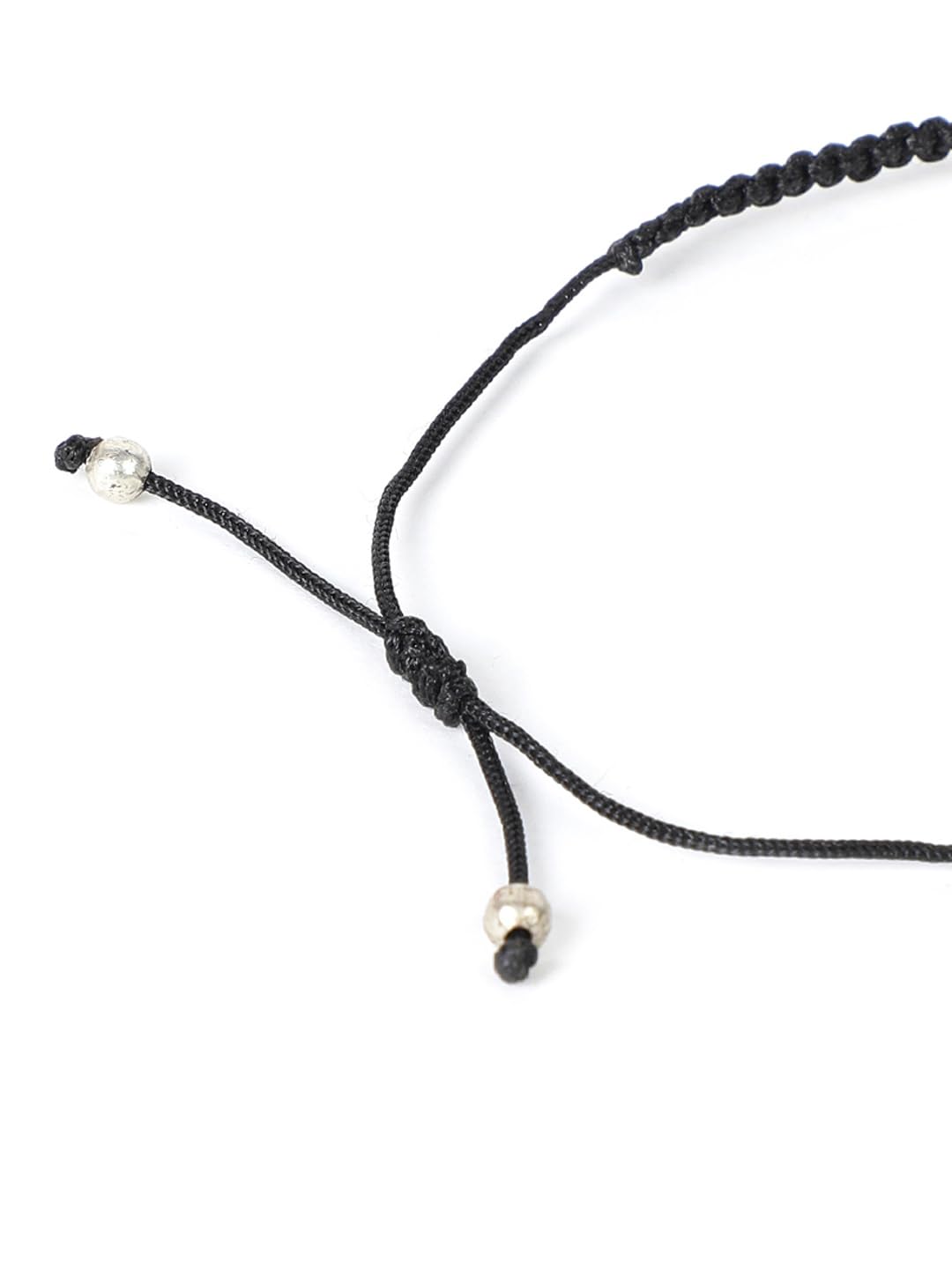 El Regalo 2PCs Evil Eye Hamsa Hand Unisex Bracelets Set - Golden & Silver Charms with Evil Eye Beads