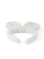 El Regalo 2 Bow Hairbands for kids Bow Headband Hair Accessories for Girls (Pink & White)