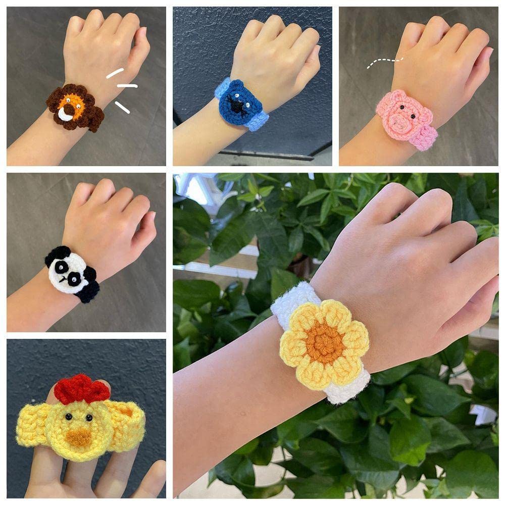 El Regalo Kids Rakhi- 1PC beautiful Hand Knitted Animals Bracelet with Rakhi Card in Rakshabandhan Box- Unique Adjustable, Soft, Knitted for Babies/Toddlers/Kids (Duck Knitted)