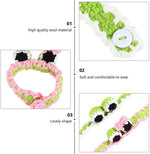 El Regalo 1PC Cute Hand Knitted Unisex Rakhis for Kids/Teens- Adjustable, Soft, Knitted Crochet Rakhis for Babies/Toddlers/Kids/Teens (Googly Eyes)