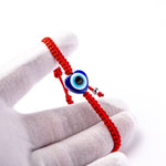 El Regalo 1 Evil Eye Rakhi with and Raksha Bandhan Card - Lucky Evil Eye Protection Rakhi to Avoid Negative Energies for Brother/Sister-in-Law/Niece or Nephew (Heart Evil Eye)