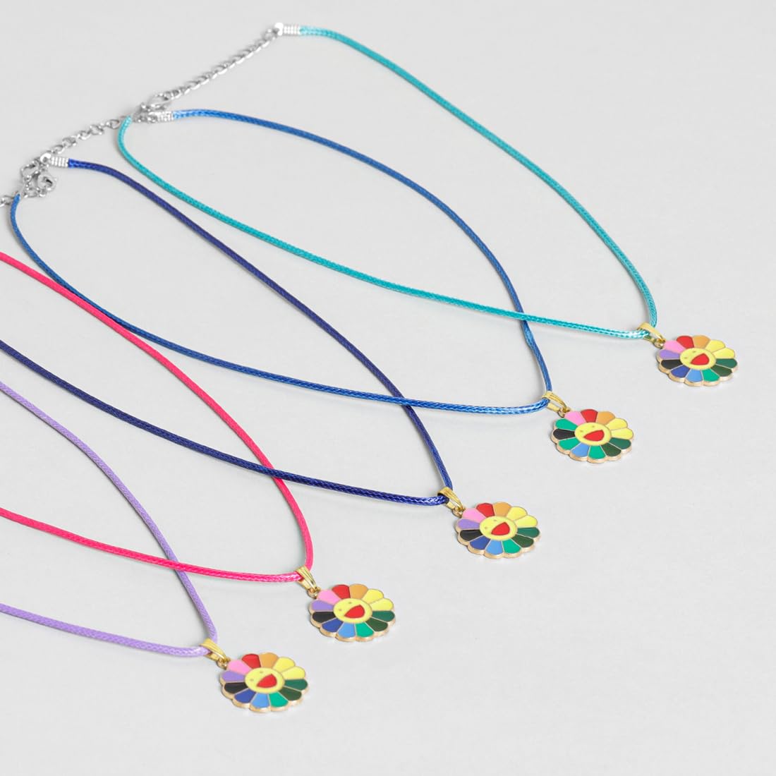 El Regalo 5 PCs Pendant Necklaces Combo Set for Girls/Kids/Teens & Women- Flowers, Pearls Shell, Rainbow, Unicorn, Star, Heart Charms Necklaces Combo (Unicorn, Rainbow, Star etc)