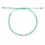 El Regalo 2PCs Pearls Rakhi Combo Set for Bhaiya-Bhabhi/Bhai- Bhatija/Bhatiji- Rakhi Gift Combo with 2 Pearls Rakhi, Roli-Chawal Shagun Pack, Message Card in Gift Box (Neon Green)