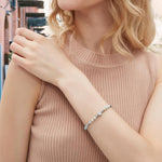 El Regalo Beautiful Inspirational Tiny Gemstone Bracelets- Sometimes You Forget You're Awesome