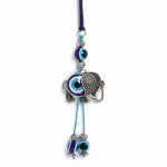 El Regalo 2 PCs Evil Eye Couple Rakhi Set for Bhaiya and Bhabhi- Bhaiya Bhabhi Luma Rakhi Set- Brother/Bhabhi Rakhi Combo For Unisex Adult
