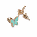 El Regalo 3 Pairs Hypoallergenic Earrings Set for Girls Teens Kids- Tiny Stud Earrings Set Heart Butterfly Rainbow Star Unicorn Straberry Ice Cream Cute Earring (Style-4)