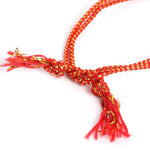 El Regalo OM Ganesha Red Thread Rakhi for Brother/Bhai/Bhaiya- Auspicious OM/Aum, Ganesha Rakhi with Roli Chawal Shagun, Rakhi Message Card in Rakhi Gift Box (Ganesha Red)