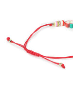 El Regalo 2PCs Cute Kids Fruits Beads Bracelet Rakhis Set for Brother/Bhai - Kids Rakhis with Roli Chawal in Gift Box - Adorable Fruit Charm Rakhis for Boys (Cute Rakhi Set-2)