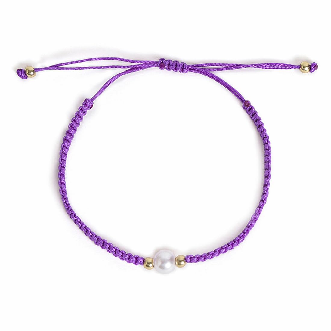 El Regalo 2PCs Pearls Rakhi Combo Set for Bhaiya-Bhabhi/Bhai- Bhatija/Bhatiji- Rakhi Gift Combo with 2 Pearls Rakhi, Roli-Chawal Shagun Pack, Message Card in Gift Box (Purple)