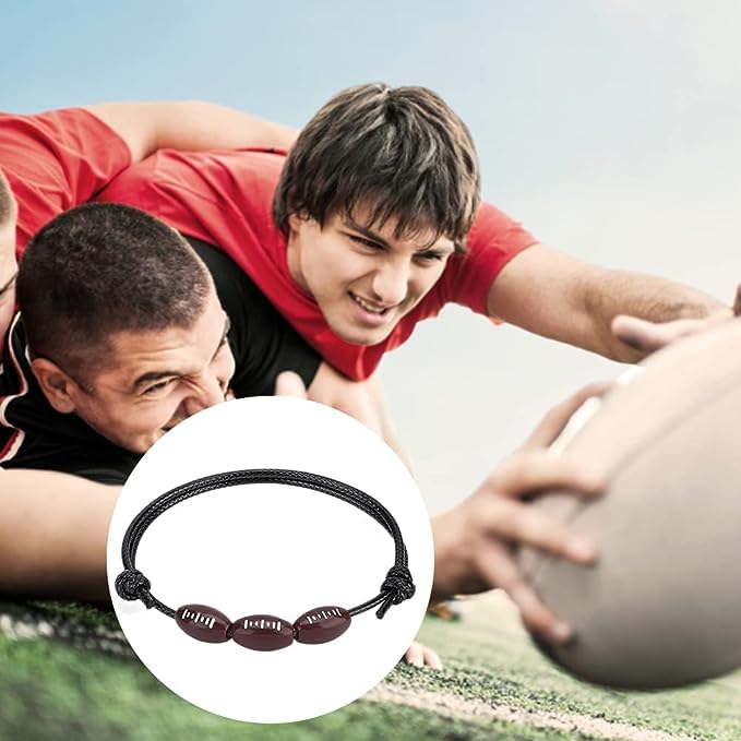 El Regalo 1PC Rakhi for Kids | Sports Balls Bracelet Rakhi for Brother- Rakhi for Sports Lover Bhai with Roli-Chawal Shagun, Message Card in Rakhi Gift Box for Kids/Adults (Option-3)