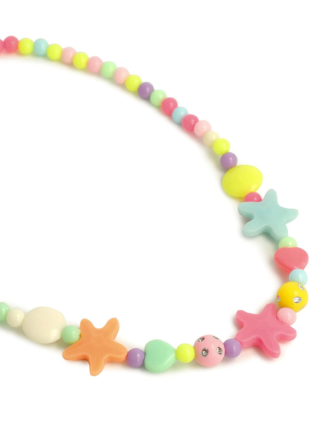El Regalo 4 PCs Cute Kids Girls Jewelry Combo Sets - Kids Beads 2 Necklace & 2 Bracelets Jewelry Sets for Girls & Toddlers (Option- 2)