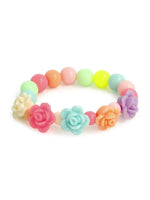 El Regalo 2 PCs Kids Girls Colorful Jewelry Sets - Kids Candy Color Beads Necklace & Bracelets Jewelry Sets for Girls & Toddlers