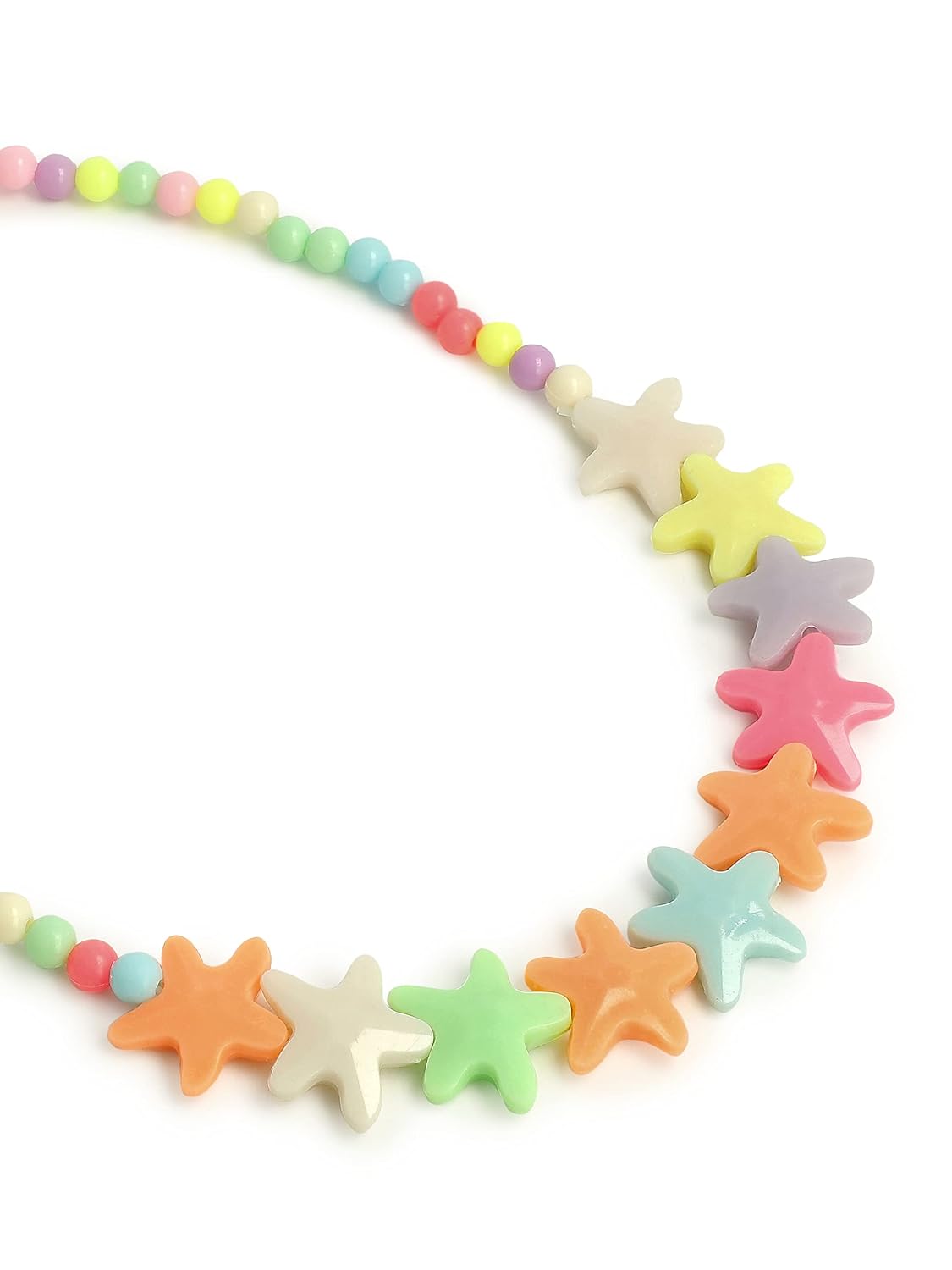 El Regalo 4 PCs Cute Kids Girls Jewelry Combo Sets - Kids Beads 2 Necklace & 2 Bracelets Jewelry Sets (Option- 6)