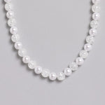 El Regalo Kids Girls Princess Jewelry Set - White Bead Necklace, Bracelet & Earrings for Girls