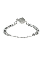 El Regalo Unisex-Adult 1Pc Cz Evil Eye Stainless Steel Rakhi For Brother - Anti Tarnish/No Rust/Waterproof Evil Eye Designer Rakhi With Roli Chawal, Rakhi Message Card In Rakhi Gift Box (Option-1)