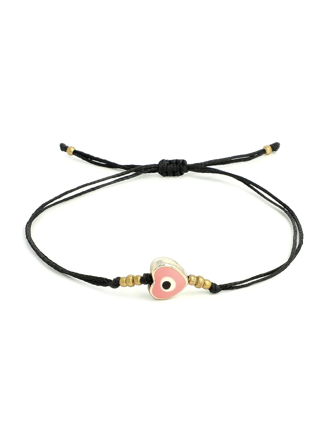 El Regalo 2PCs Heart Evil Eye Rakhi Combo for Brother/Sister-in- Law/Niece or Nephew - Rakhi Combo with Gift Box, shagun & Message Card (Option-3)