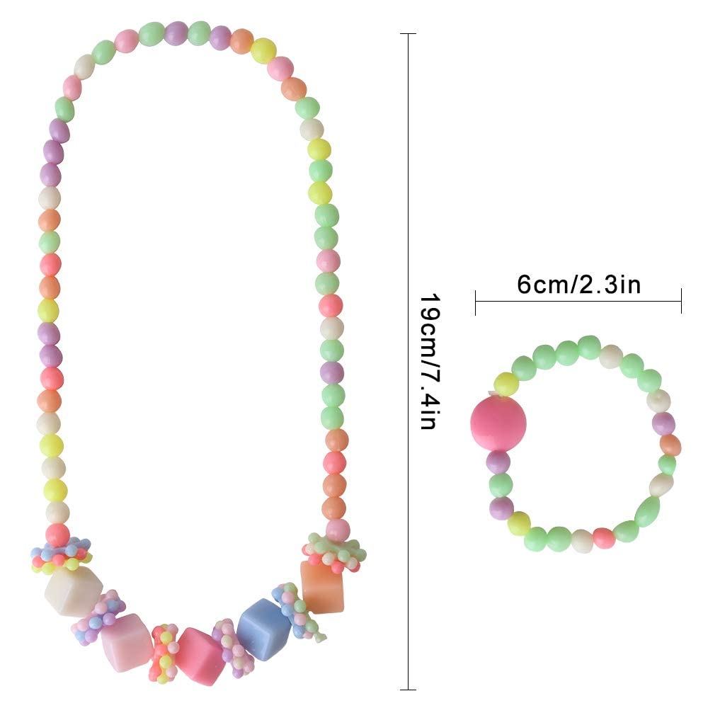 El Regalo 2 Sets Kids Girls Jewelry Sets (Option-4) Multicolor