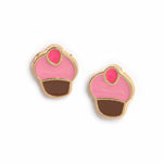 El Regalo 3 Pairs Hypoallergenic Earrings Set for Girls Teens Kids- Tiny Stud Earrings Set Heart Butterfly Rainbow Star Unicorn Straberry Ice Cream Cute Earring (Style-1)
