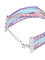 El Regalo Multi-layered Unicorn Infinity Love Charm Rakhi for Brother/Sister/Niece/Nephew with Roli Chawal in Rakhi Gift Box (Purple Unicorn)