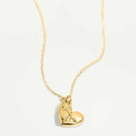 El Regalo Personalized Love Letter Openable Heart Necklace - 18K Gold Plated Secret Message Pendant with Cupid Arrow, Romantic Jewelry for Women & Girls, Valentine's, Birthday & Anniversary