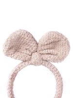 El Regalo 2 pcs Hairbands for kids Bow Headband Hair Accessories for Girls (Pink & Gray)