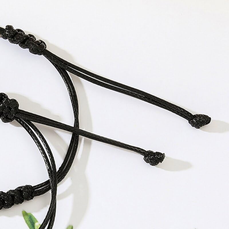 El Regalo Unisex 2PCs BFF Best Friends Hearts Friendship/Couple Bracelets, Pinky Promise BFF Long Distance Matching Hearts Bracelets for Besties