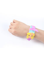El Regalo 2PCs Mermaid Fish Tail Slap Bands/Wristbands for Girls- Mermaid Theme Birthday Party Gifts/Goodie Bags Filler