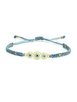 El Regalo 2PCs Rakhis for Brother- Evil Eye Rakhi Combo Set with 2 Rakhis, shagun Pack, Rakhi Message Card in Rakhi Gift Box (Option-3)