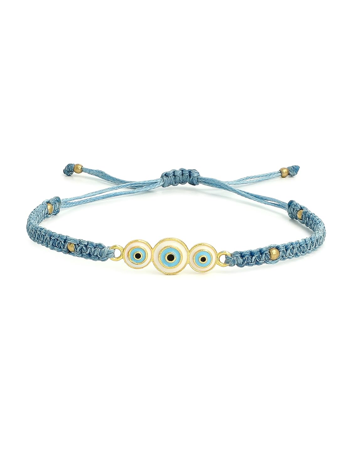 El Regalo 2PCs Rakhis for Brother- Evil Eye Rakhi Combo Set with 2 Rakhis, shagun Pack, Rakhi Message Card in Rakhi Gift Box (Option-3)