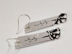 El Regalo Oxidized Statement Earrings for Girls & Women - Modern Unique Handcrafted Earring