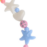 El Regalo 3Pairs Kids Necklace & Bracelet Jewelry Set Combo- Kids Colorful Jewelry Sets | Princess Colorful Acrylic Beads Stretch Necklace Bracelet Set for Kids Baby Toddler Girls (Set Option-3)