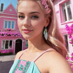 El Regalo Gorgeous Butterfly Wings Earrings - Handcrafted Colorful Austrian Crystal Hook Earrings for Women & Girls | Fantasy Fairy Dangle Earrings | Elegant Jewelry (Green with Gold Finish)