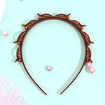 El Regalo Hair Styling Twist Clip Hairband- Brown Hair Styling Twist Clip Barrette Braid Tool Magic Hair Accessories Party Casual Headband for Girls