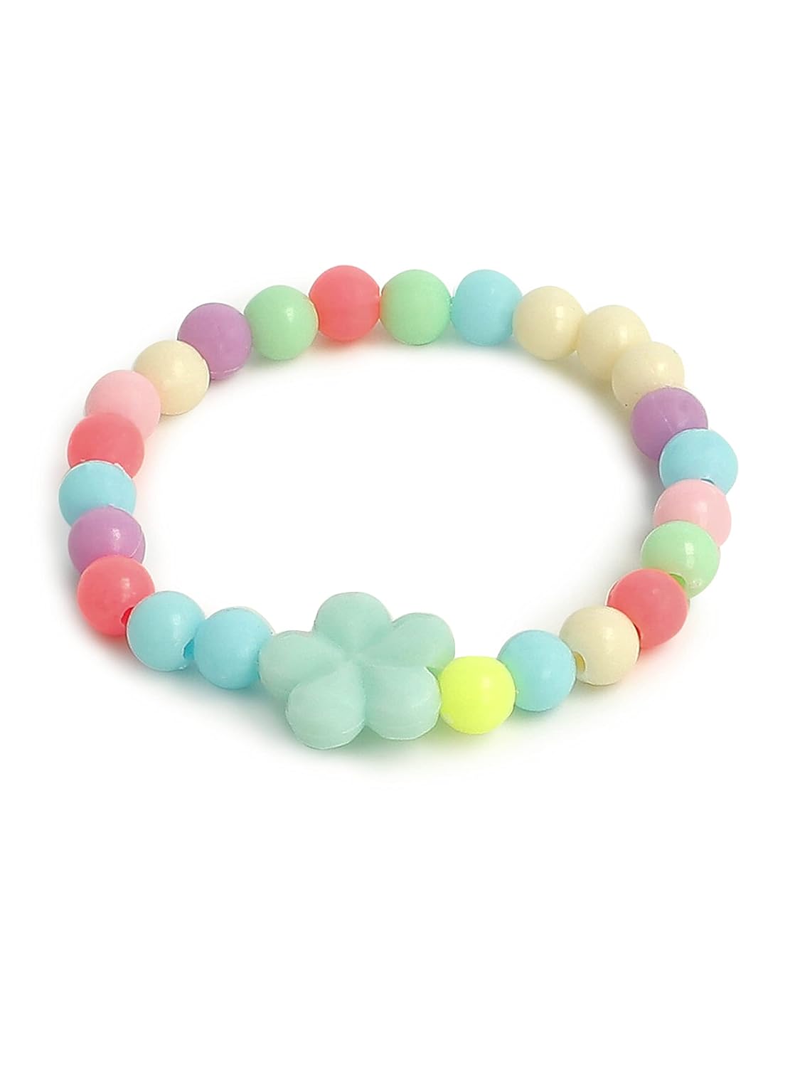 El Regalo 4 PCs Cute Kids Girls Jewelry Combo Sets - Kids Beads 2 Necklace & 2 Bracelets Jewelry Sets (Option- 6)