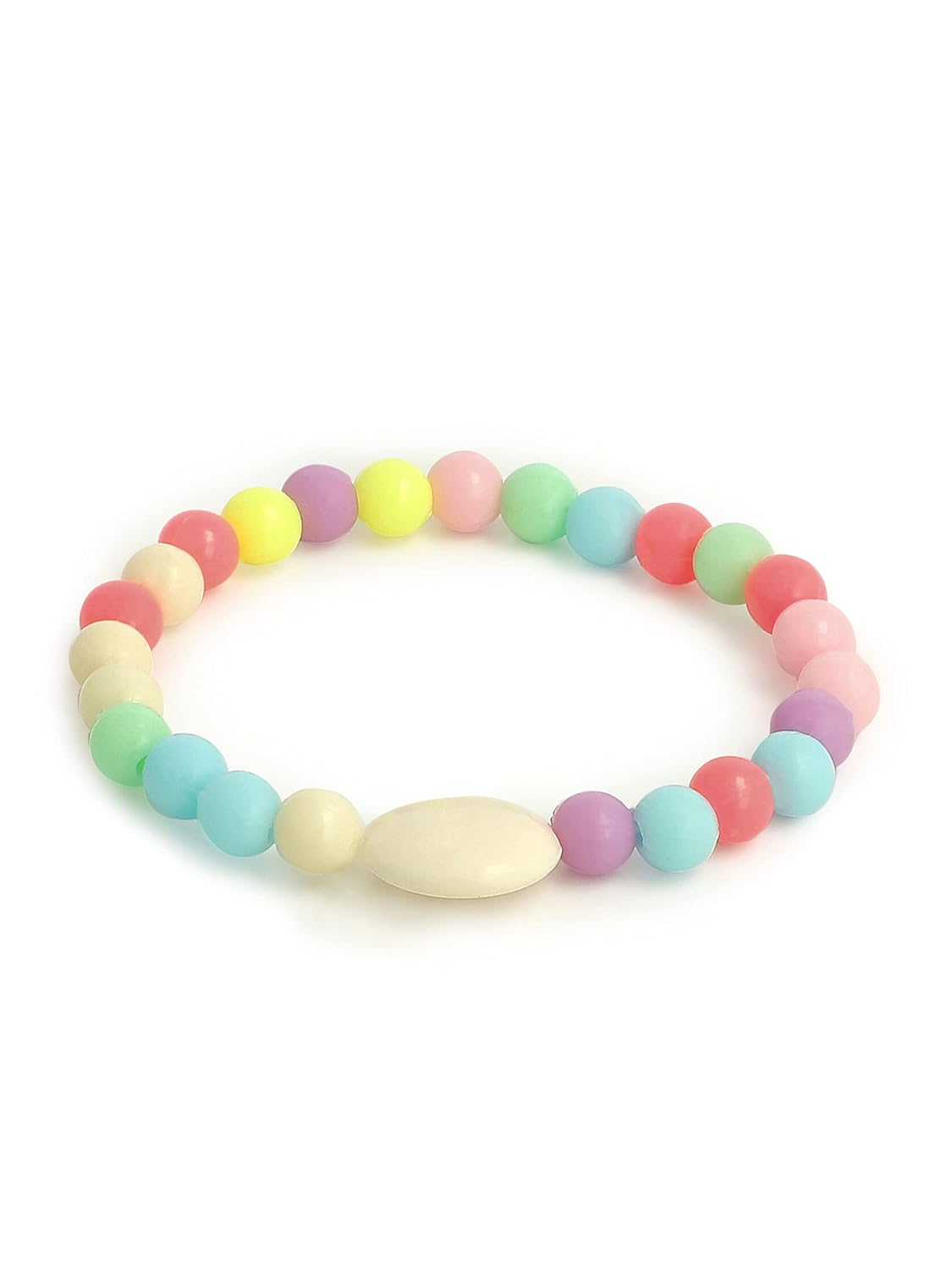 El Regalo 4 PCs Cute Kids Girls Jewelry Combo Sets - Kids Beads 2 Necklace & 2 Bracelets Jewelry Sets for Girls & Toddlers (Option- 5)
