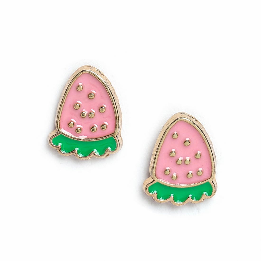 El Regalo 3 Pairs Hypoallergenic Earrings Set for Girls Teens Kids- Tiny Stud Earrings Set Heart Butterfly Rainbow Star Unicorn Straberry Ice Cream Cute Earring (Style-1)