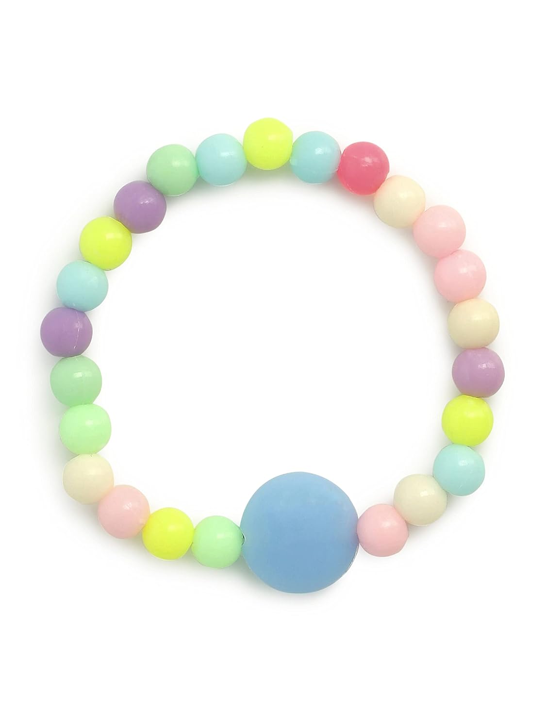 El Regalo 4 PCs Cute Kids Girls Jewelry Combo Sets - Kids Beads 2 Necklace & 2 Bracelets Jewelry Sets for Girls & Toddlers (Option- 4)