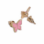 El Regalo 3 Pairs Hypoallergenic Earrings Set for Girls Teens Kids- Tiny Stud Earrings Set Heart Butterfly Rainbow Star Unicorn Straberry Ice Cream Cute Earring (Style-4)